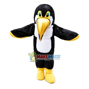 Golden Hook Beak Parrot Mascot Costume Golden Hook Beak Parrot Mascot Costume