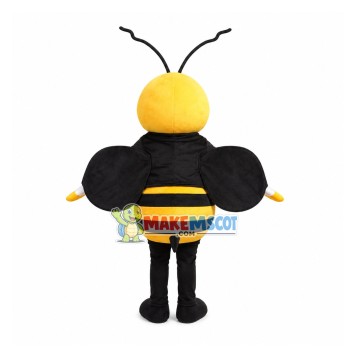 Formal Bee In The Suit Mascot Costume Formal Bee In The Suit Mascot Costume