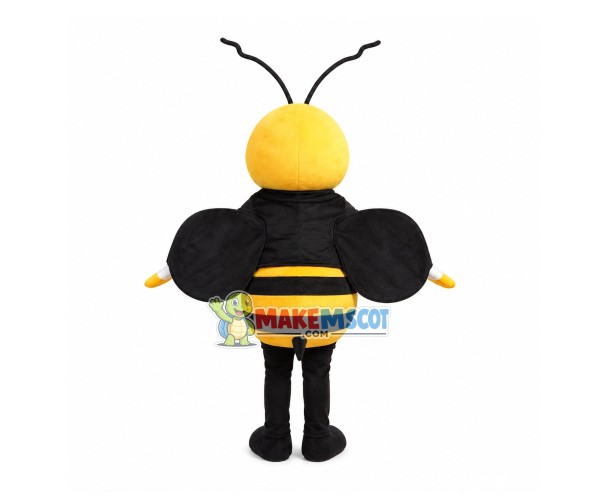 Formal Bee In The Suit Mascot Costume Formal Bee In The Suit Mascot Costume