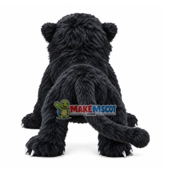 Realistic Savage Black Bear Mascot Costume Realistic Savage Black Bear Mascot Costume