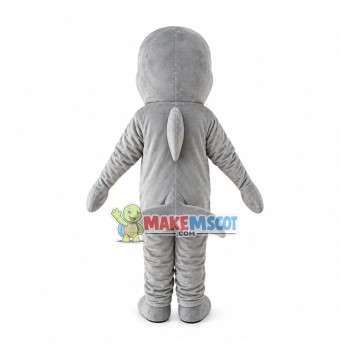 Peaceful Soft Dolphin Mascot Costume Peaceful Soft Dolphin Mascot Costume
