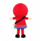 Little Girl In Red Sweater Mascot Costume Little Girl In Red Sweater Mascot Costume