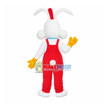 Super Star Roger Rabbit Cartoon Mascot Costume Super Star Roger Rabbit Cartoon Mascot Costume