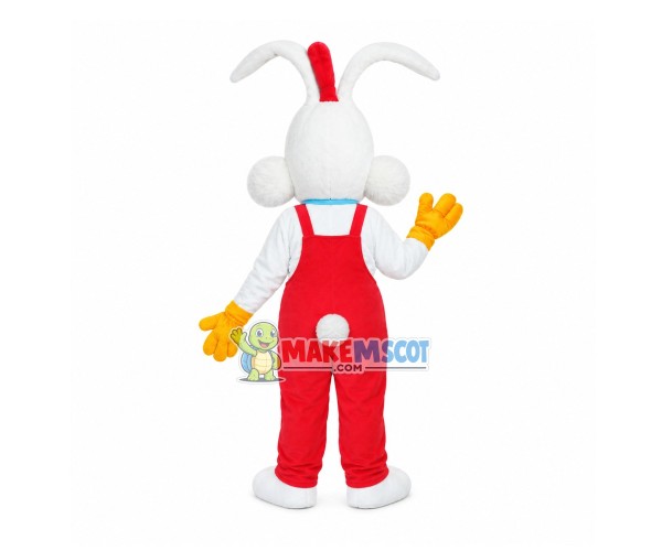 Super Star Roger Rabbit Cartoon Mascot Costume Super Star Roger Rabbit Cartoon Mascot Costume