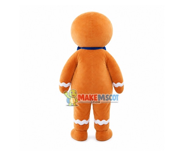 Gingerbread Man Mascot Costume Gingerbread Man Mascot Costume