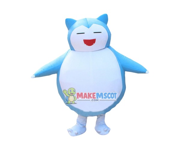 Snorlax Pokemon Mascot Costume Snorlax Pokemon Mascot Costume