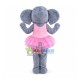 Ballet Baby Elephant Mascot Costume Ballet Baby Elephant Mascot Costume