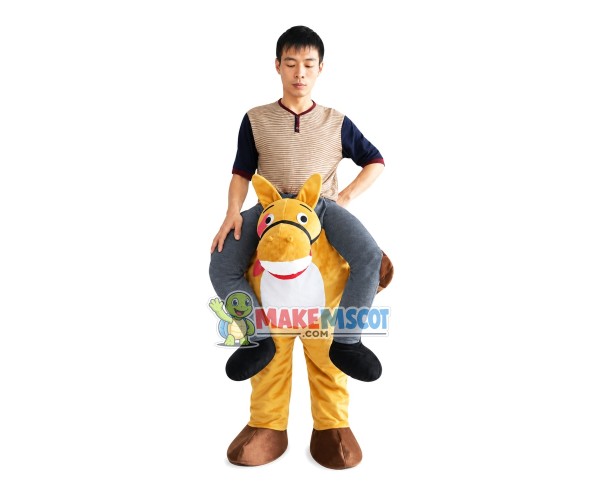 Horse Artificial Leg Mascot Costume