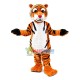 Serious Adult Size Tiger Mascot Costume Serious Adult Size Tiger Mascot Costume