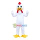 Long Body White Chicken Mascot Costume Long Body White Chicken Mascot Costume