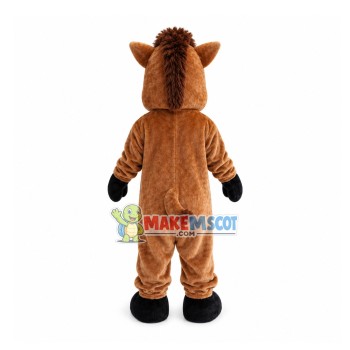 Ferocious Brown Boar Mascot Costume Ferocious Brown Boar Mascot Costume