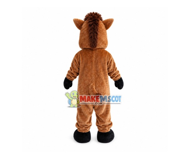 Ferocious Brown Boar Mascot Costume Ferocious Brown Boar Mascot Costume
