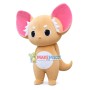 Eevee Pokemon Mascot Costume