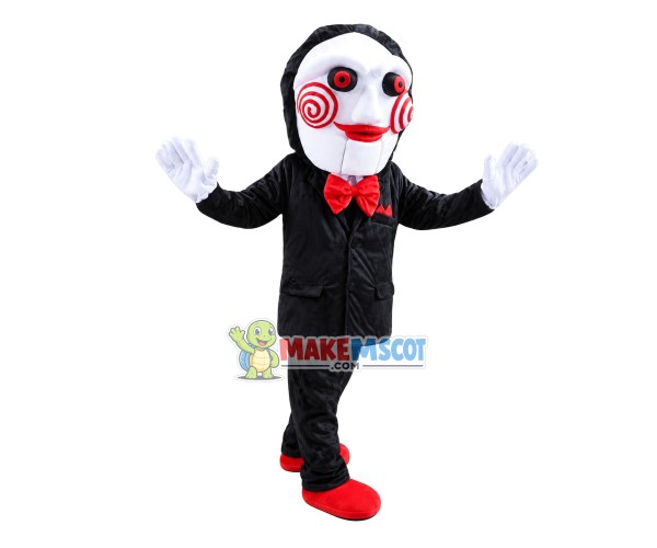 Thrilling Jigsaw Killer Mascot Costume
