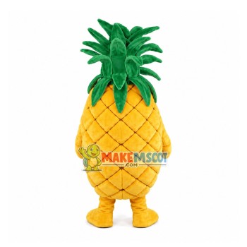 Peeled Fresh Pineapple Mascot Costume Peeled Fresh Pineapple Mascot Costume