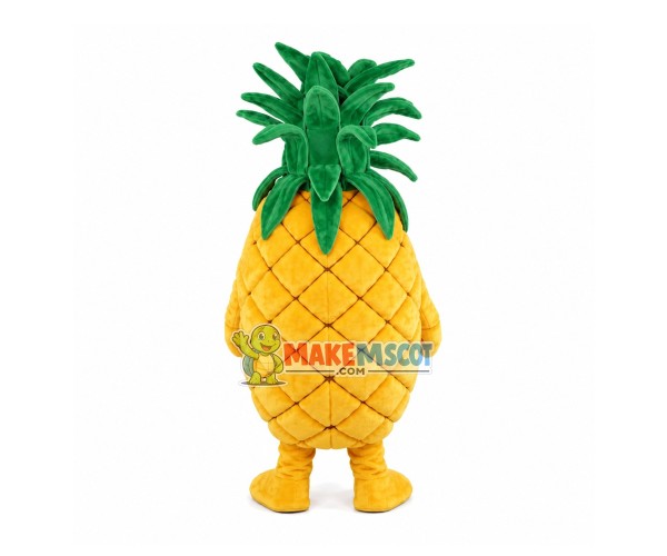 Peeled Fresh Pineapple Mascot Costume Peeled Fresh Pineapple Mascot Costume