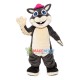 Squirrel With Mushroom Mascot Costume Squirrel With Mushroom Mascot Costume