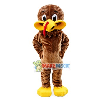 Large Brown Bird Mascot Costume Large Brown Bird Mascot Costume