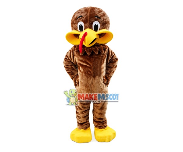 Large Brown Bird Mascot Costume Large Brown Bird Mascot Costume
