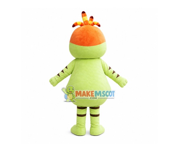Light Green Small Dragon Mascot Costume Light Green Small Dragon Mascot Costume