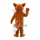 Cautious Probing Fox Mascot Costume Cautious Probing Fox Mascot Costume