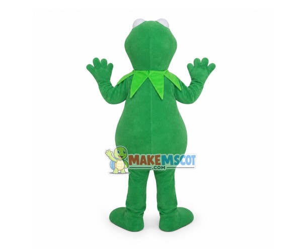 Laughing Adult Frog Mascot Costume Laughing Adult Frog Mascot Costume