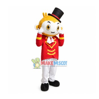 Hotel Bellboy Monkey Mascot Costume Hotel Bellboy Monkey Mascot Costume