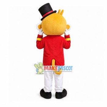 Hotel Bellboy Monkey Mascot Costume Hotel Bellboy Monkey Mascot Costume