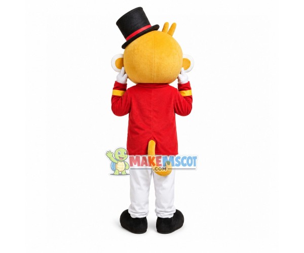 Hotel Bellboy Monkey Mascot Costume Hotel Bellboy Monkey Mascot Costume