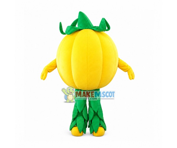 Halloween Scary Face Pumpkin Mascot Costume