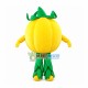 Halloween Scary Face Pumpkin Mascot Costume