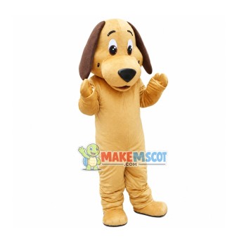 Well-behaved Gentle Dog Mascot Costume
