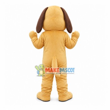 Well-behaved Gentle Dog Mascot Costume