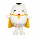 Doctor Duck Egg Cartoon Mascot Costume Doctor Duck Egg Cartoon Mascot Costume