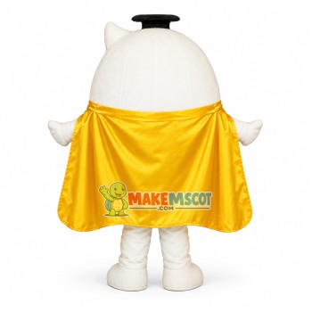 Doctor Duck Egg Cartoon Mascot Costume Doctor Duck Egg Cartoon Mascot Costume