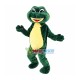 Cautious Fat Frog Mascot Costume Cautious Fat Frog Mascot Costume