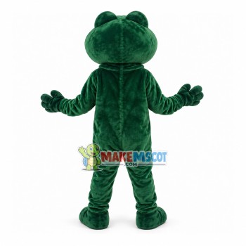 Cautious Fat Frog Mascot Costume