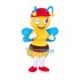 So Lovely Bee With Blue Wings Mascot Costume