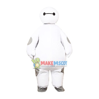 Baymax Robot Cartoon Mascot Costume Baymax Robot Cartoon Mascot Costume