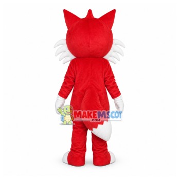 Lively Red Cat Mascot Costume Lively Red Cat Mascot Costume