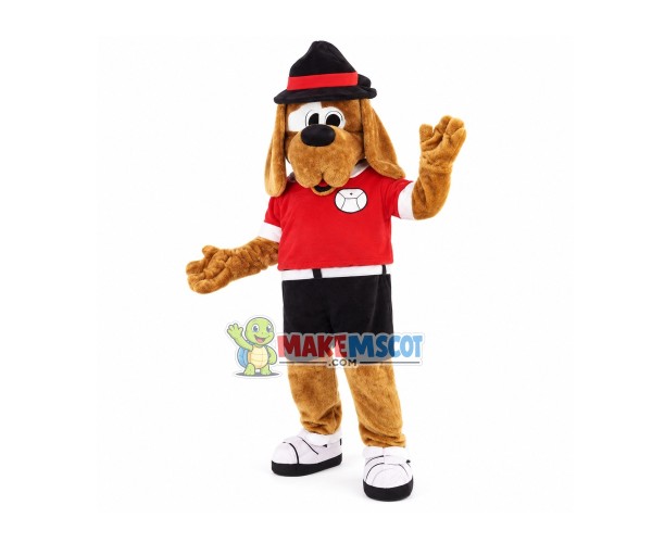 Football Association Dog Mascot Costume Football Association Dog Mascot Costume