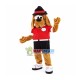 Football Association Dog Mascot Costume Football Association Dog Mascot Costume
