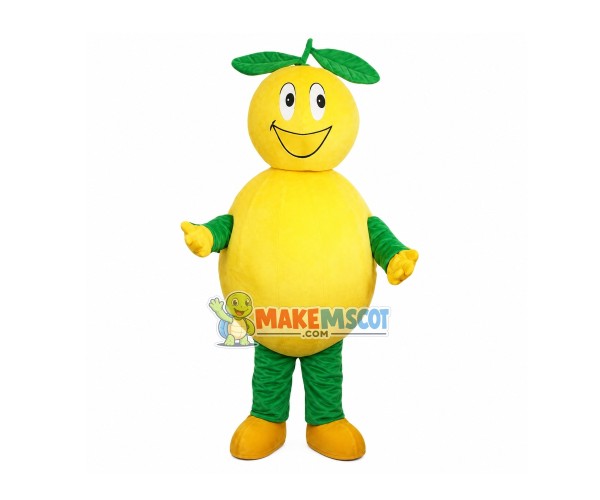 Smiley Lemon Doll Mascot Costume Smiley Lemon Doll Mascot Costume