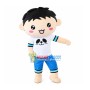 Boy In The Panda Print Suit Mascot Costume
