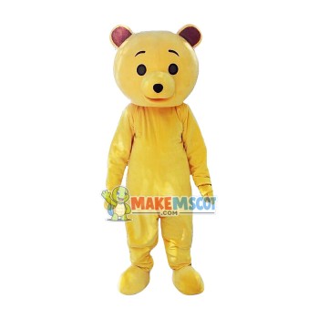Pure Color Winnie The Pooh Mascot Costume Pure Color Winnie The Pooh Mascot Costume