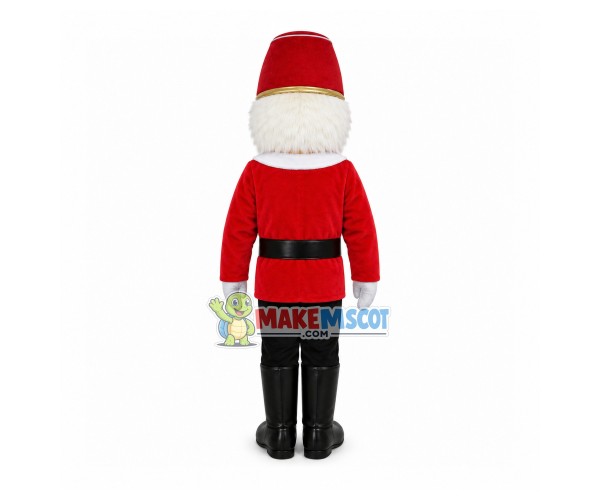 Grimace Soldier Mascot Costume Grimace Soldier Mascot Costume