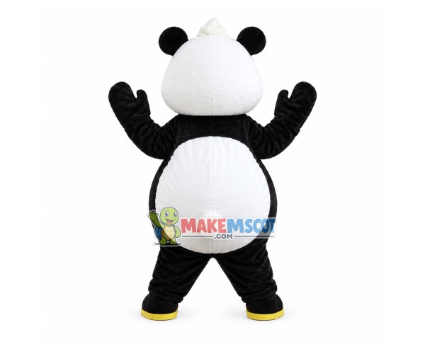 Gentle Welcome Panda Mascot Costume