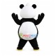 Gentle Welcome Panda Mascot Costume