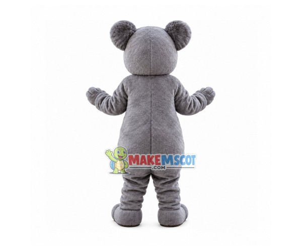 Silly Gray Koala Mascot Costume Silly Gray Koala Mascot Costume