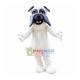 Ferocious White Bulldog Mascot Costume Ferocious White Bulldog Mascot Costume